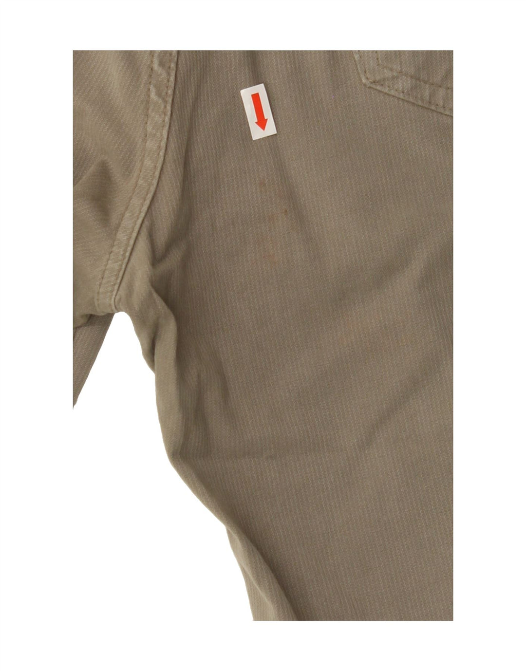 TRUSSARDI Mens Straight Casual Trousers W33 L30 Grey Vintage Trussardi and Second-Hand Trussardi from Messina Hembry 