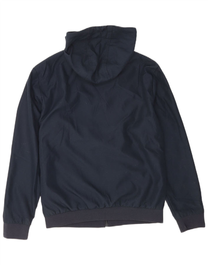 Jack & Jones Ανδρικό μπουφάν με κουκούλα Bomber UK 40 Large Navy Blue Polyester