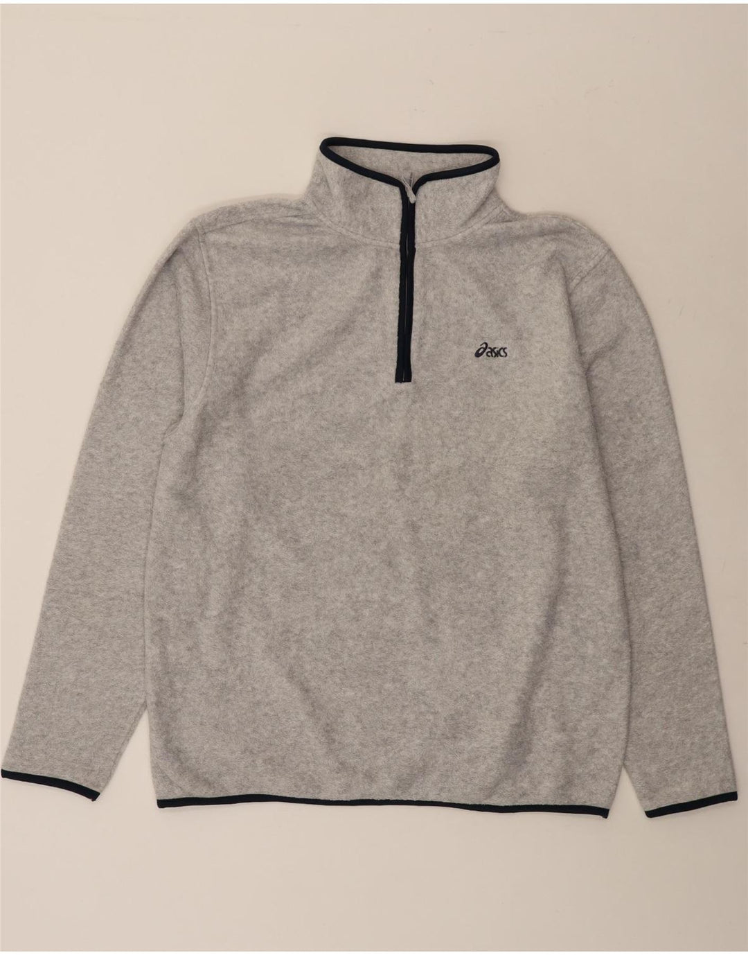 Asics Ανδρικό φερμουάρ Fleece Jumper XL Grey Polyester