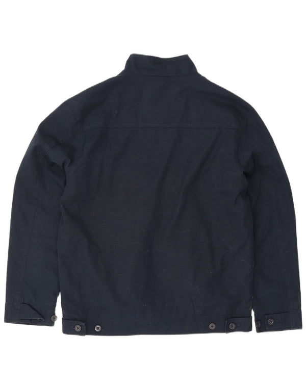 Ben Sherman Ανδρικό Bomber Jacket UK 38 Medium Navy Blue Cotton