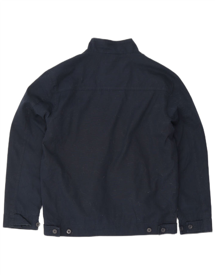 Ben Sherman Ανδρικό Bomber Jacket UK 38 Medium Navy Blue Cotton