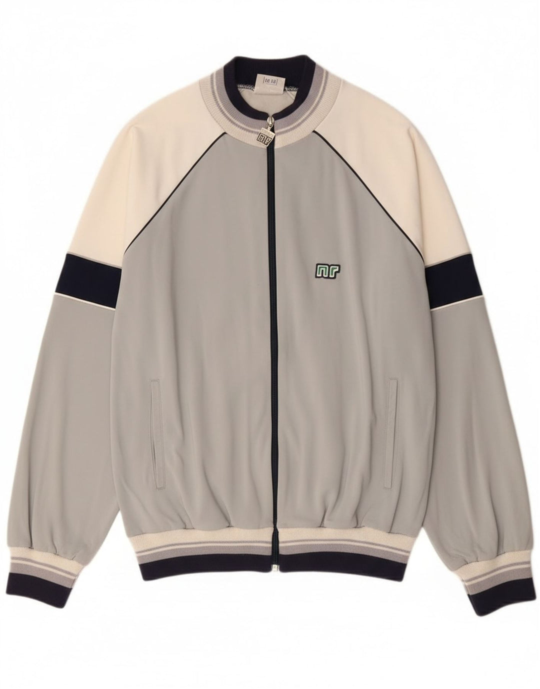 Ανδρική φόρμα Vintage Top Jacket IT 52 Large Grey Colourblock