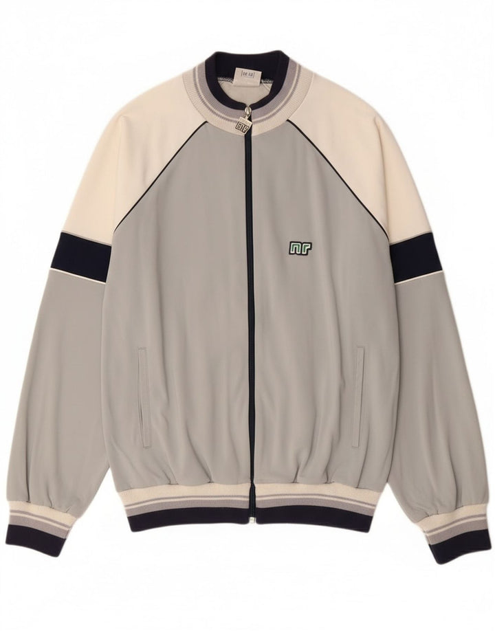 Ανδρική φόρμα Vintage Top Jacket IT 52 Large Grey Colourblock