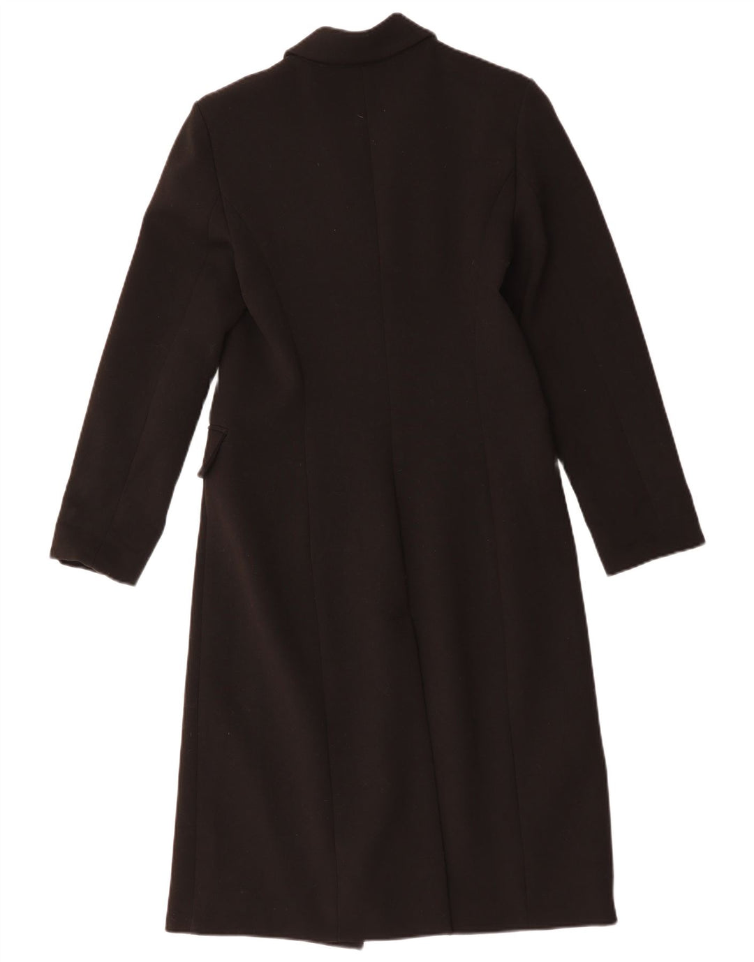 IMPERIAL Γυναικείο παλτό με διπλό στήθος UK 12 μεσαίο μαύρο πολυεστέρα