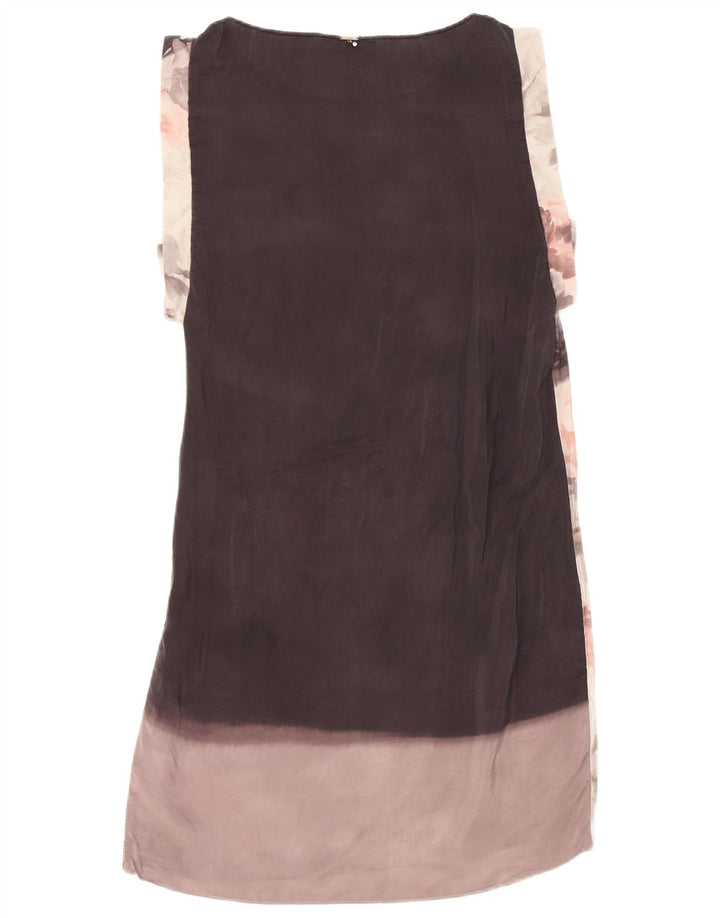 Liu Jo Γυναικείο Αμάνικο Φόρεμα Shift IT 42 Medium Grey Floral