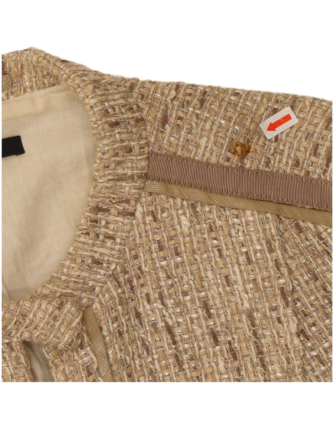 Γυναικείο Πανωφόρι Hugo Boss UK 14 Βαμβακερό μεσαίο μπεζ