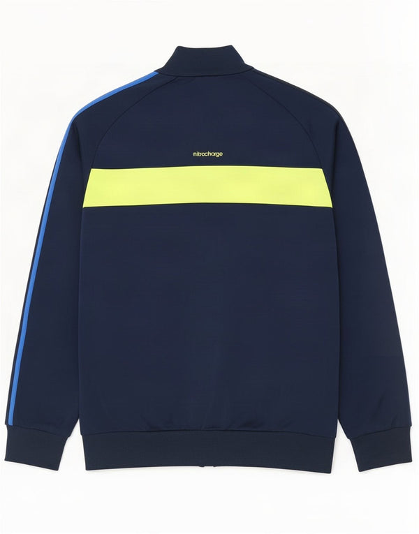 Ανδρική φόρμα Adidas Top Jacket UK 40/42 Medium Navy Blue Colourblock