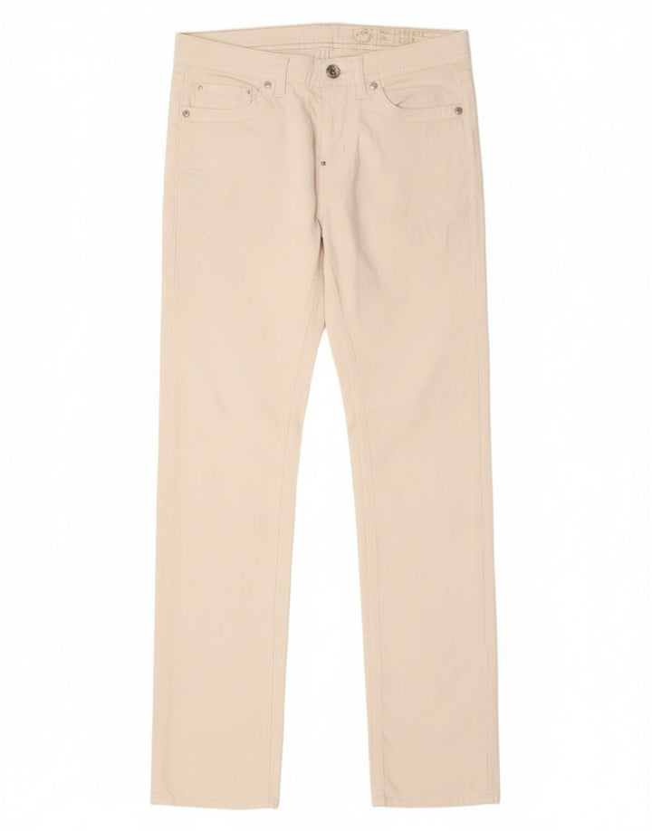 Gas Γυναικείο Τζιν Albert Slim W29 L34 Λευκό βαμβακερό