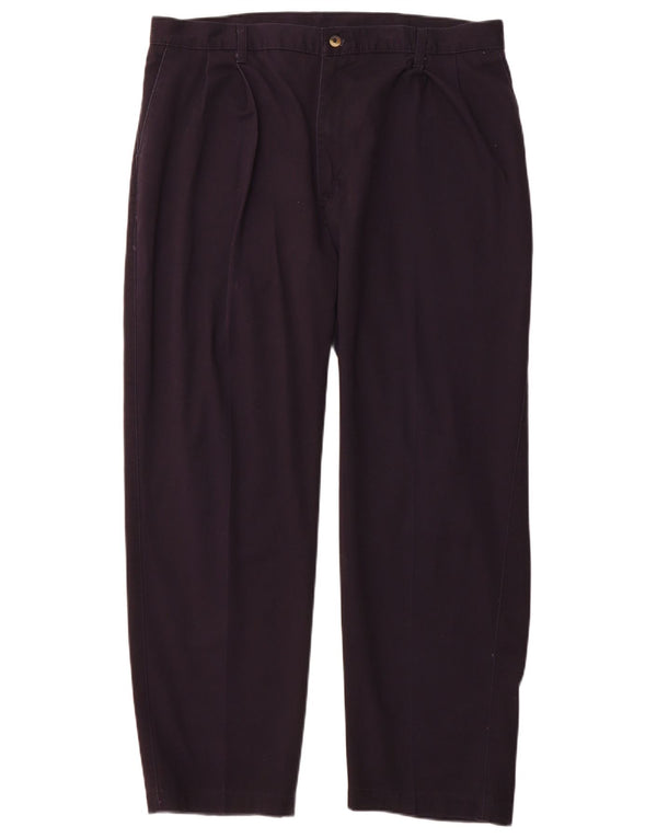 WRANGLER Ανδρικό παντελόνι Chino με καρφίτσα από ξύλο κρησφύγετο W38 L30 Navy Blue Cotton