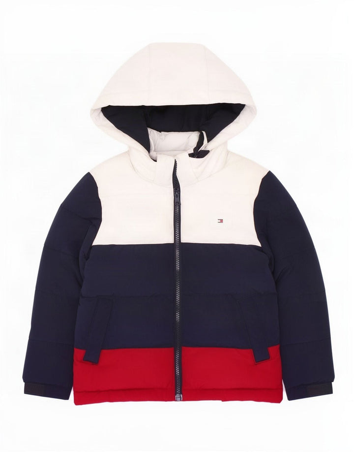 Tommy Hilfiger Boys padded Jacket 3-4 Years Πολύχρωμο Colourblock