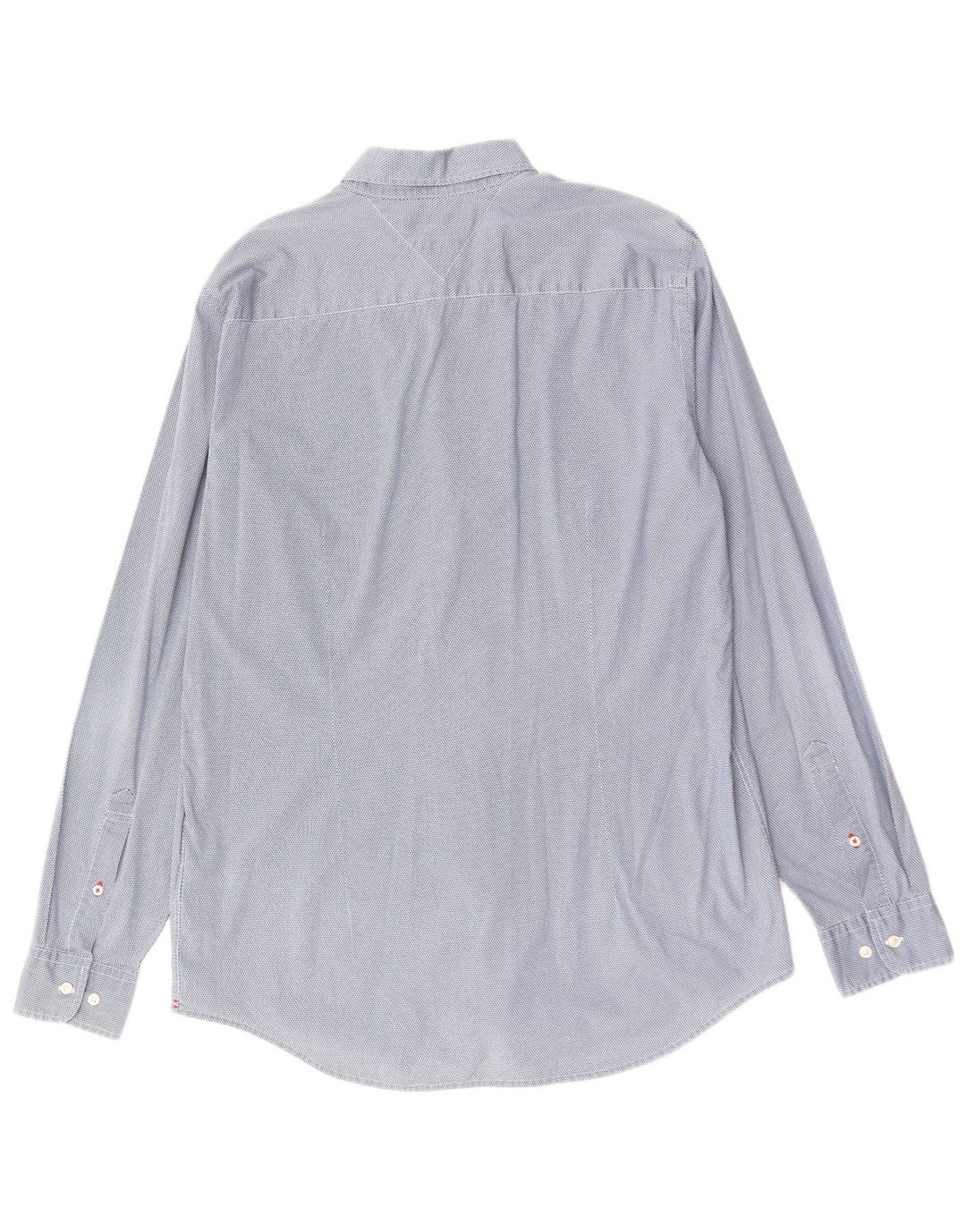 Ανδρικό πουκάμισο Tommy Hilfiger Slim Fit XL Βαμβακερό με μπλε στίγματα