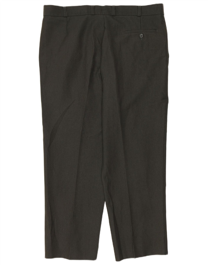 Marks & Spencer Ανδρικό ίσιο παντελόνι Chino W38 L29 Πράσινο Πολυεστέρας