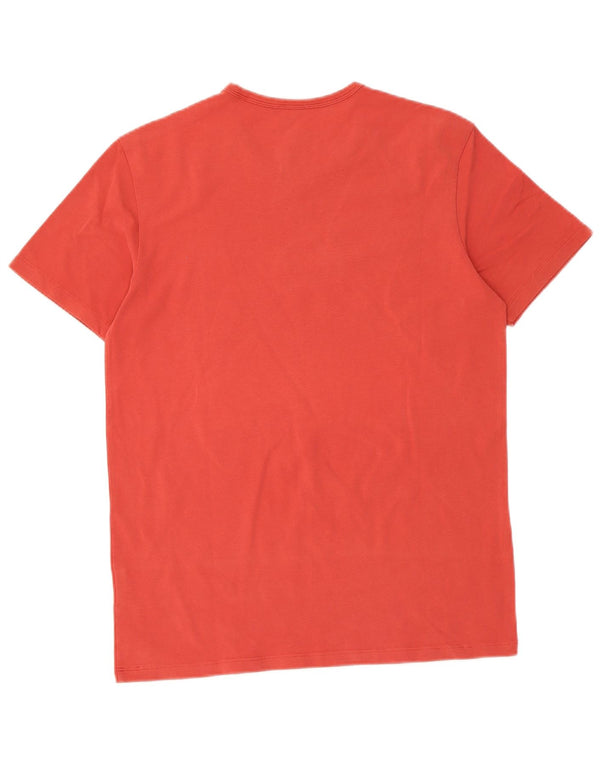 Γυναικείο γραφικό μπλουζάκι Guess Top UK 18 XL κόκκινο βαμβακερό