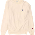 Ανδρική μπλούζα Champion Reverse Weave Jumper Μικρό λευκό βαμβακερό
