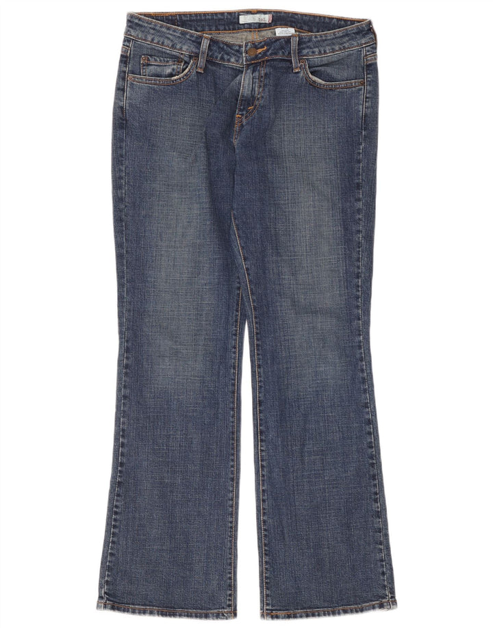 Levi's Womens 545 Low Bootcut Jeans US 12 Large W34 L31 Μπλε βαμβακερό