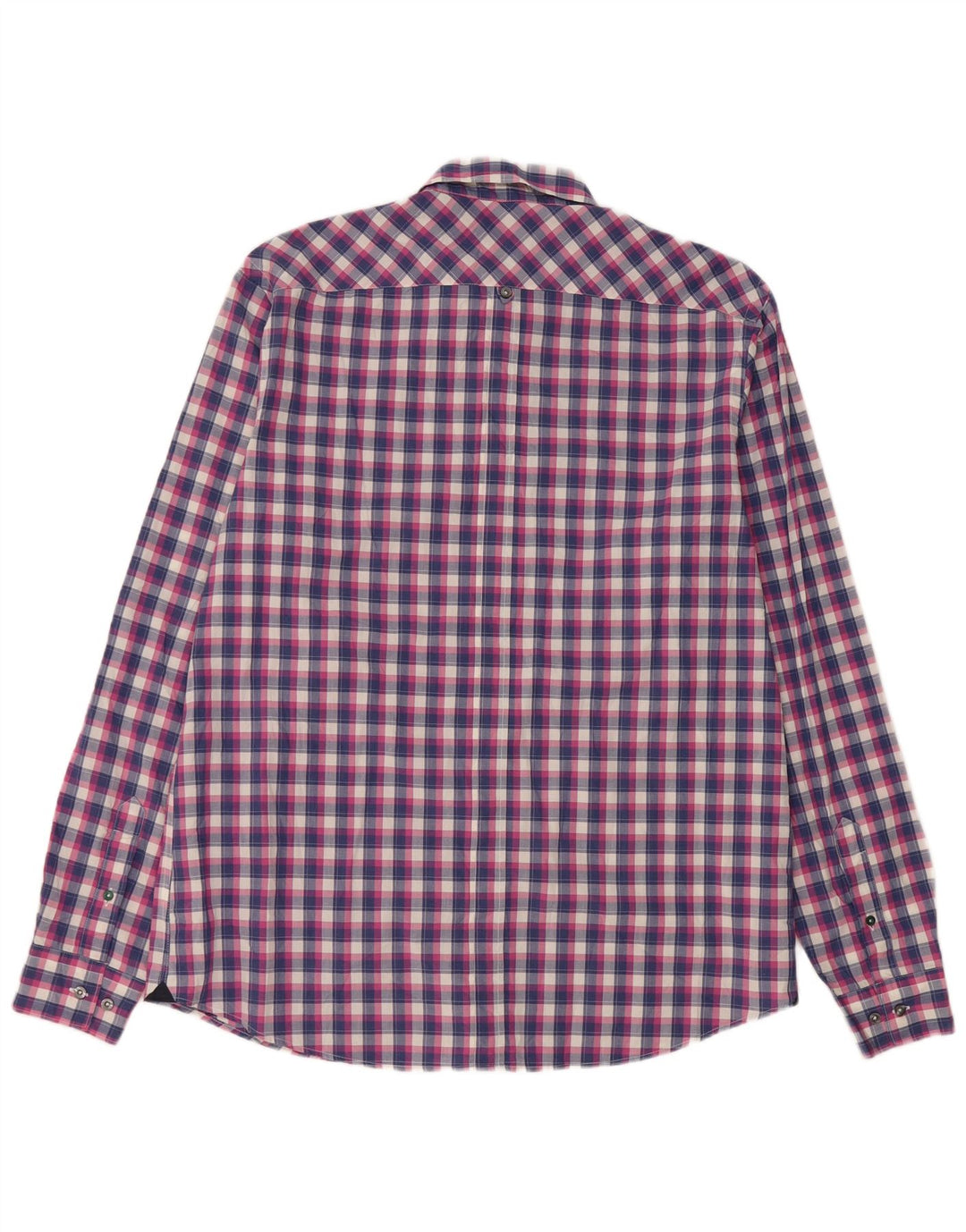 Ανδρικό πουκάμισο Lacoste Μέγεθος 42 Μεγάλο πολύχρωμο βαμβακερό καρό