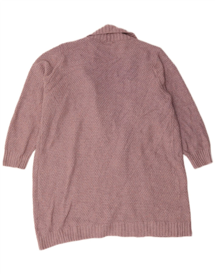 Γυναικείο ανοιχτό πουλόβερ ζακέτα Autograph UK 18 XL Pink Polyester