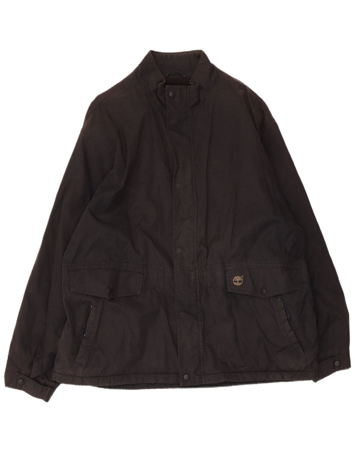Ανδρικό μπουφάν Timberland Windbreaker UK 42 XL Μαύρο νάιλον