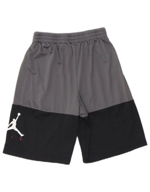 Jordan Boys Graphic Sport Shorts 12-13 Years Large Grey Colourblock