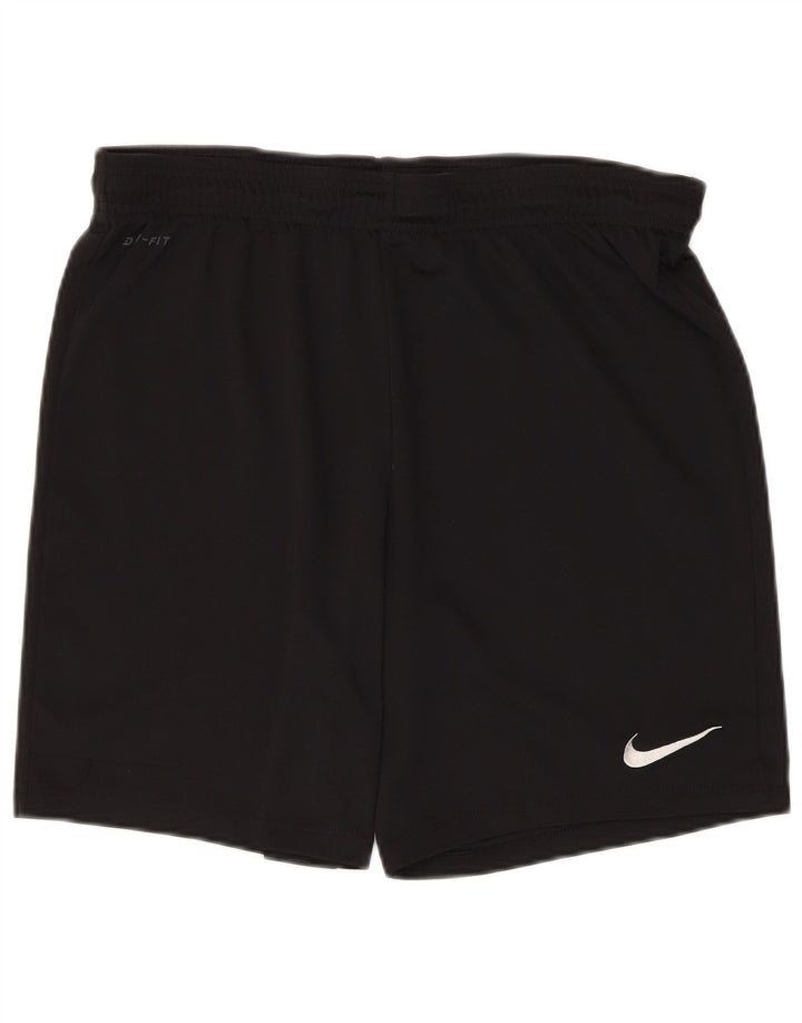 Ανδρικό αθλητικό σορτς Nike Dri Fit, μεγάλο μαύρο πολυεστέρα