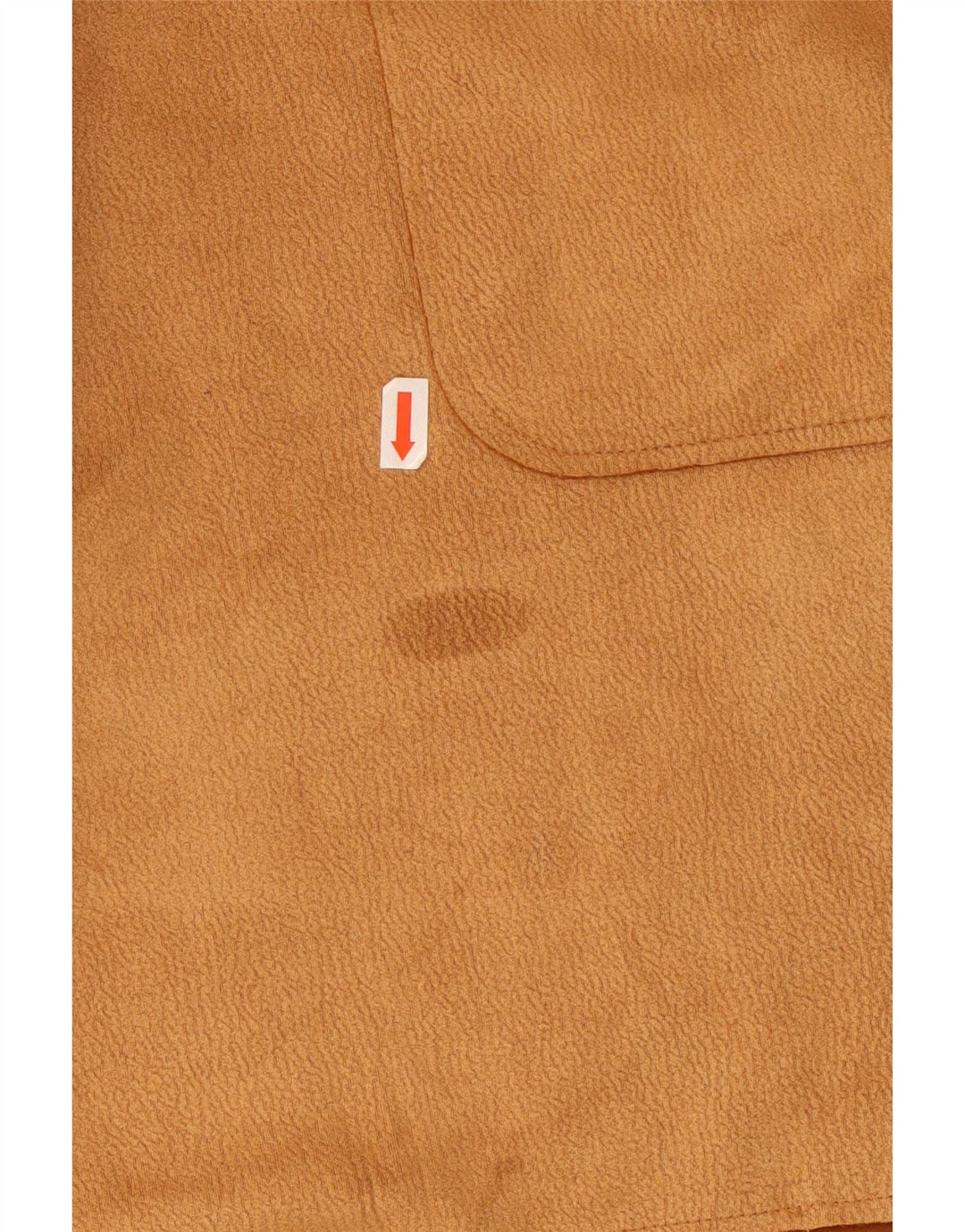 Zara Γυναικεία Ζακέτα Longline UK 16 Large Brown Polyester