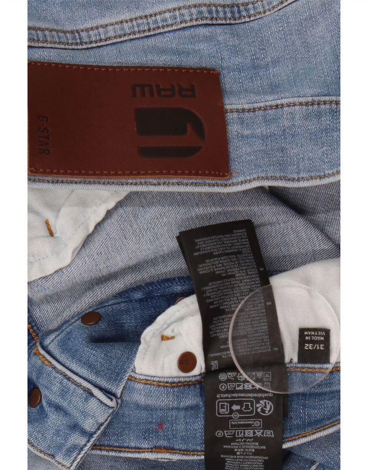 G-STAR Ανδρικό 3301 Slim Jeans W31 L32 Μπλε βαμβακερό