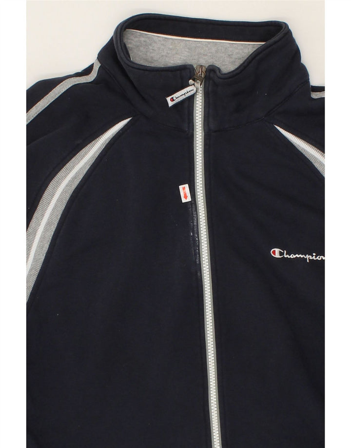 Ανδρική αθλητική φόρμα CHAMPION Top Jacket 3XL Navy Blue Cotton