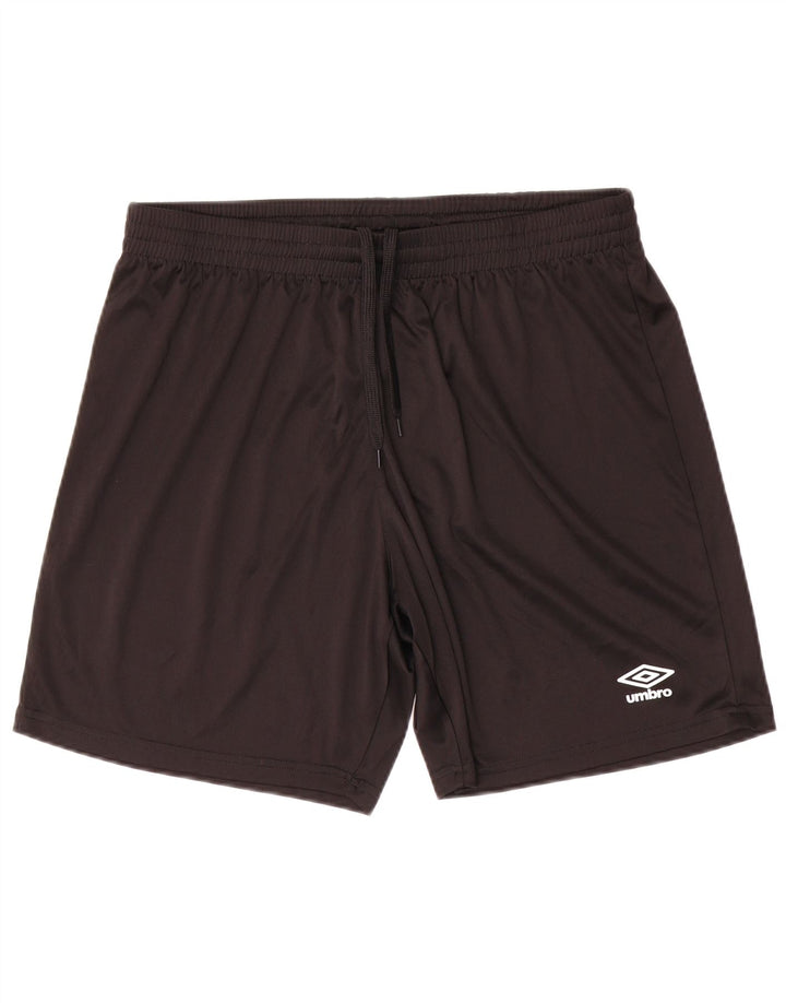 Ανδρικό αθλητικό σορτς Umbro XL μαύρο πολυεστέρα
