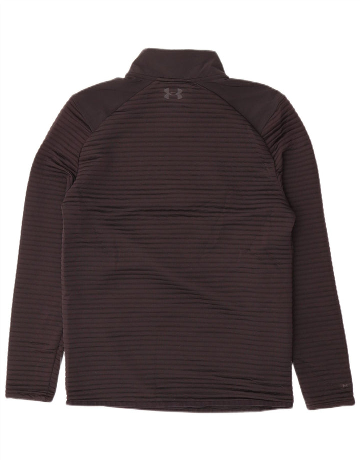 Ανδρική φόρμα πουλόβερ με φερμουάρ Under Armour Top Small Black Polyester