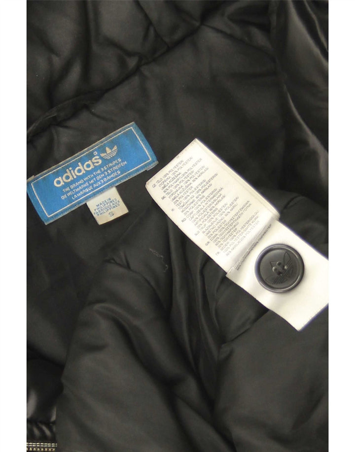 Ανδρικό μπουφάν με κουκούλα Adidas UK 36 Small Black Polyester