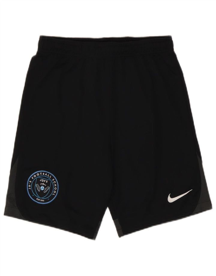 Γραφικό αθλητικό σορτς Nike Boys 12-13 ετών Μεγάλο μαύρο πολυεστέρα