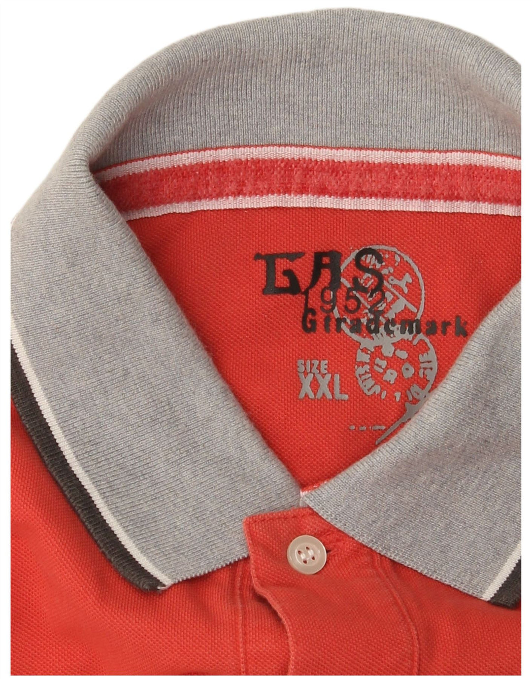 Ανδρικό πουκάμισο Polo Gas 2XL Πορτοκαλί