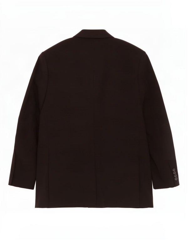 Zara Γυναικείο Μπουφάν σακάκι με διπλό στήθος UK 10 Small μαύρο