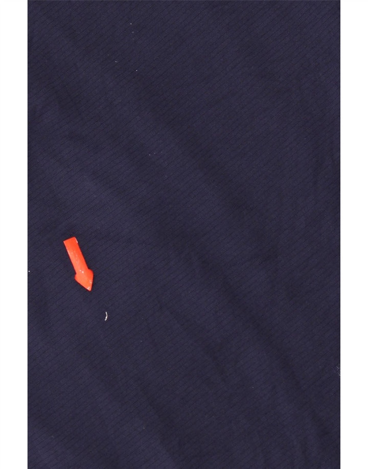 Ανδρικό γραφικό μπλουζάκι Asics Top Large Navy Blue Polyester