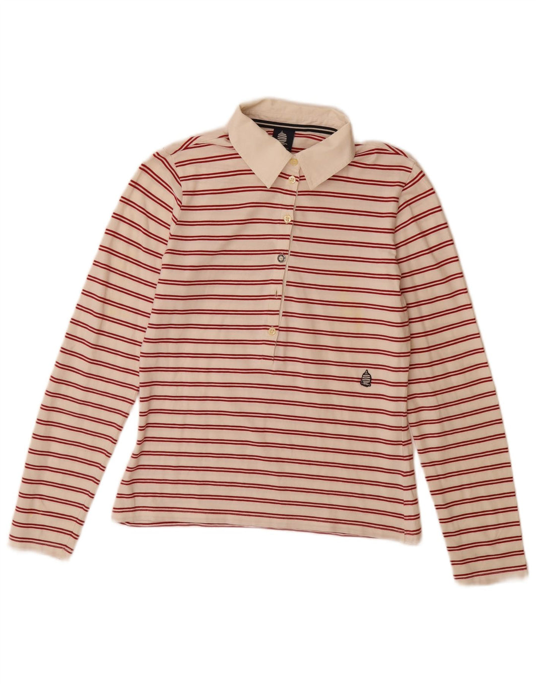 Γυναικείο μπλουζάκι ράγκμπι πόλο MARINA YACHTING UK 12 Medium Off White ριγέ