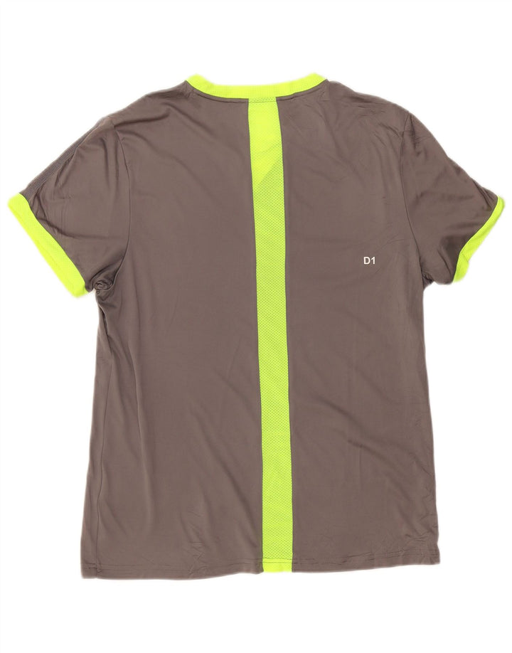 Ανδρικό T-Shirt Asics Top Medium Grey Colourblock