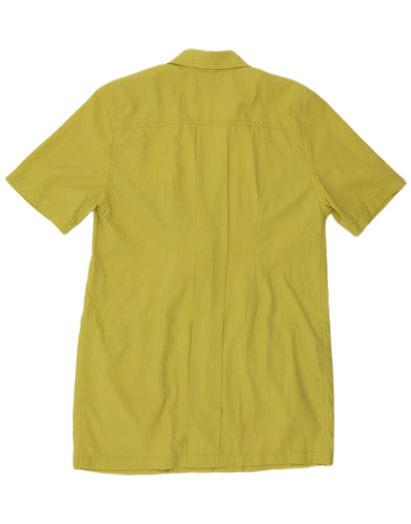Pinko Γυναικείο κοντομάνικο σακάκι UK 16 Large Yellow