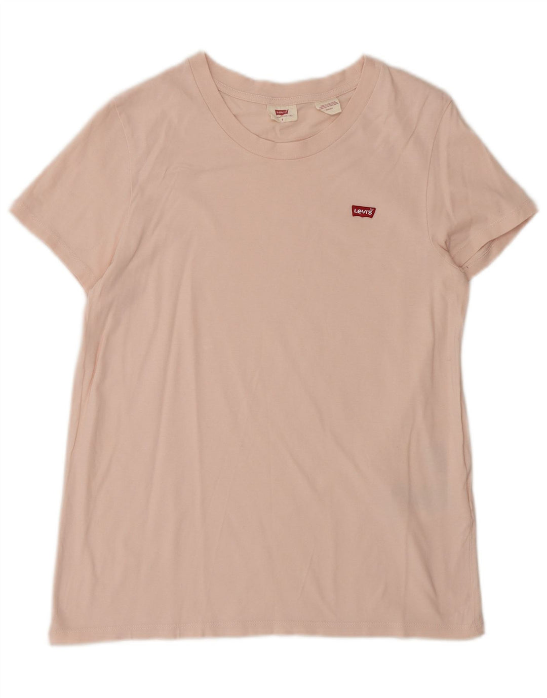 Γυναικείο T-Shirt Levi's Top UK 10 Small Pink Βαμβακερό