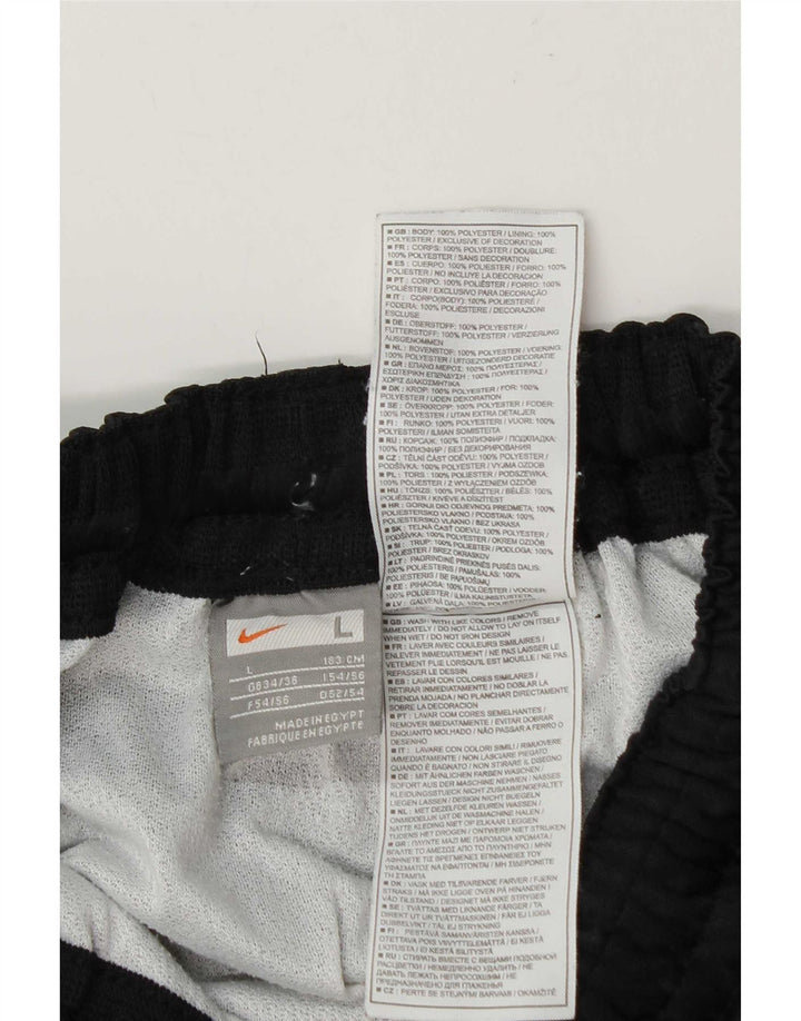 Ανδρικό αθλητικό σορτς Nike μεγάλο μαύρο πολυεστέρα