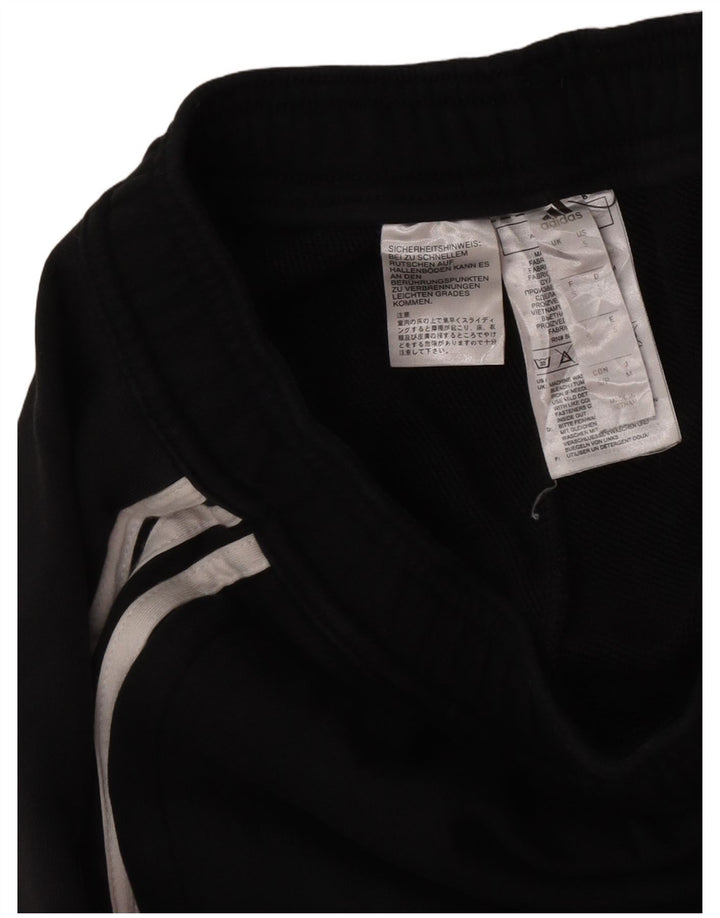 Ανδρική αθλητική φόρμα Adidas Παντελόνι Μικρό μαύρο βαμβακερό
