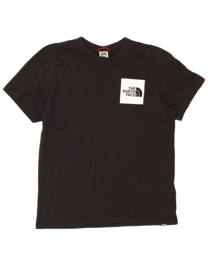 Ανδρικό T-Shirt North Face Top Μεσαίο μαύρο βαμβακερό