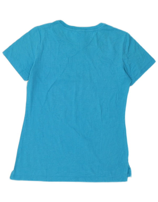 Γυναικείο T-shirt CHAMPION Heritage Fit Top UK 12 Medium Blue