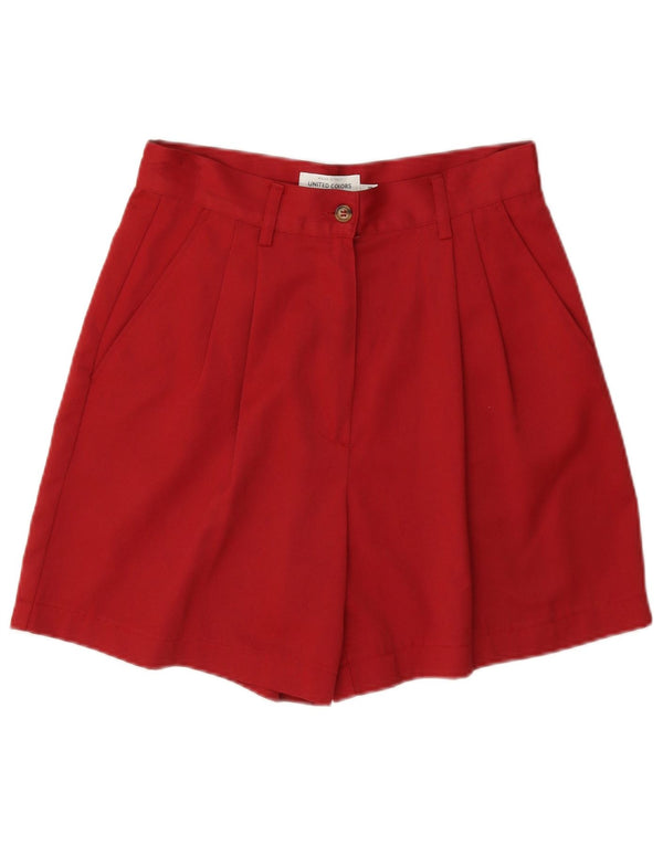 Benetton Γυναικείο σορτς Chino IT 44 Medium W28 Red Polyester