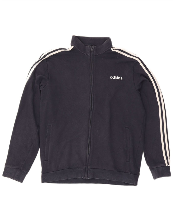 Ανδρική φόρμα Adidas Top Jacket Μεγάλο Navy Blue από βαμβάκι