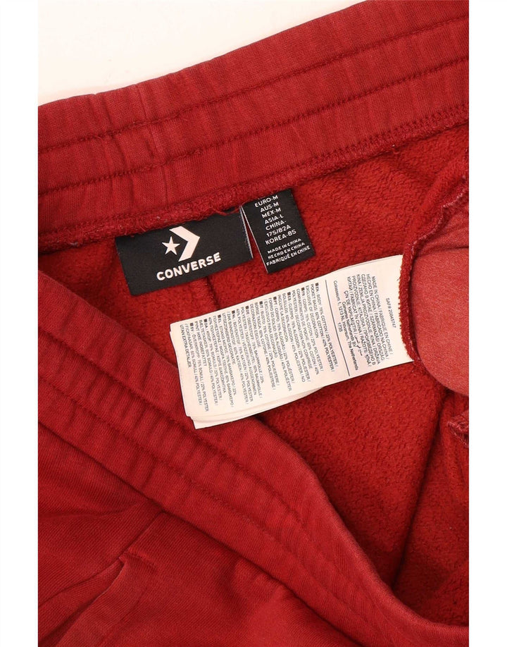 Ανδρική φόρμα Converse Παντελόνι Joggers Μεσαίο κόκκινο βαμβακερό