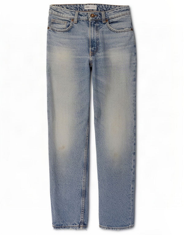 Zara Γυναικείο Ψηλόμεσο Τζιν EU 36 XS W26 L26 Μπλε Βαμβακερό