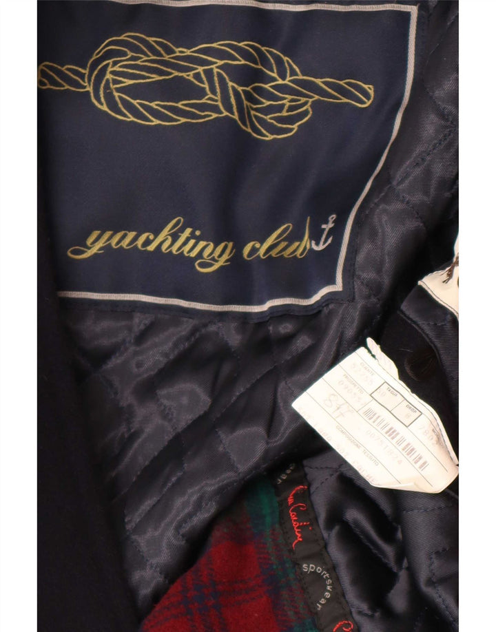 Yachting Club Ανδρικό Πανωφόρι IT 50 Large Navy Blue Wool