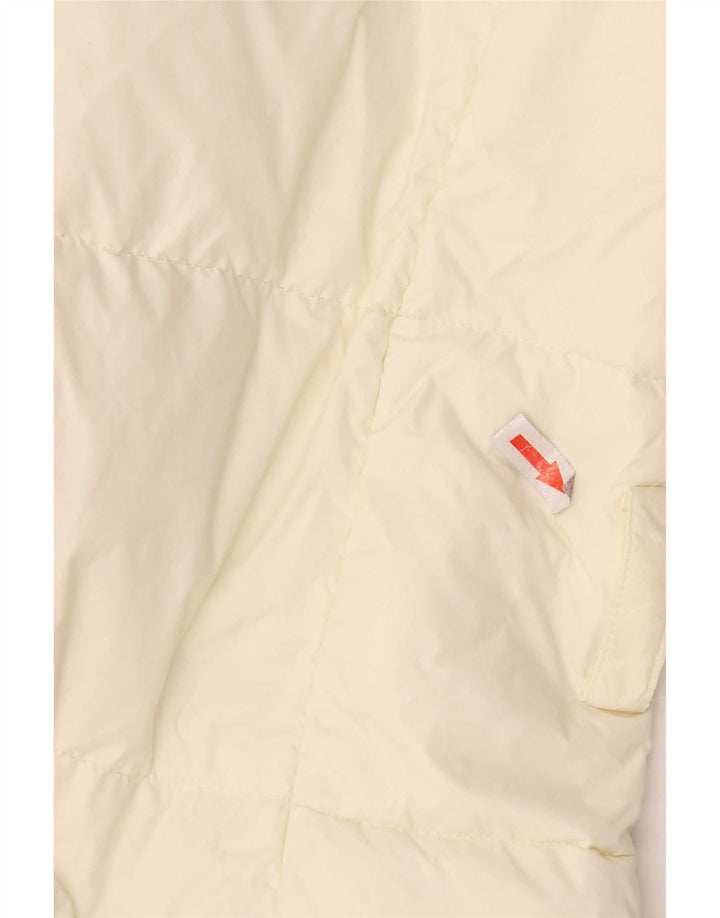 Γυναικείο παλτό Ralph Lauren UK 14 Medium Off White Nylon