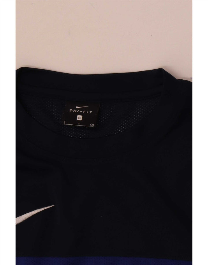 Ανδρικό μπλουζάκι Nike με μπλουζάκι Dri Fit, μικρό μπλε ναυτικό χρώμα