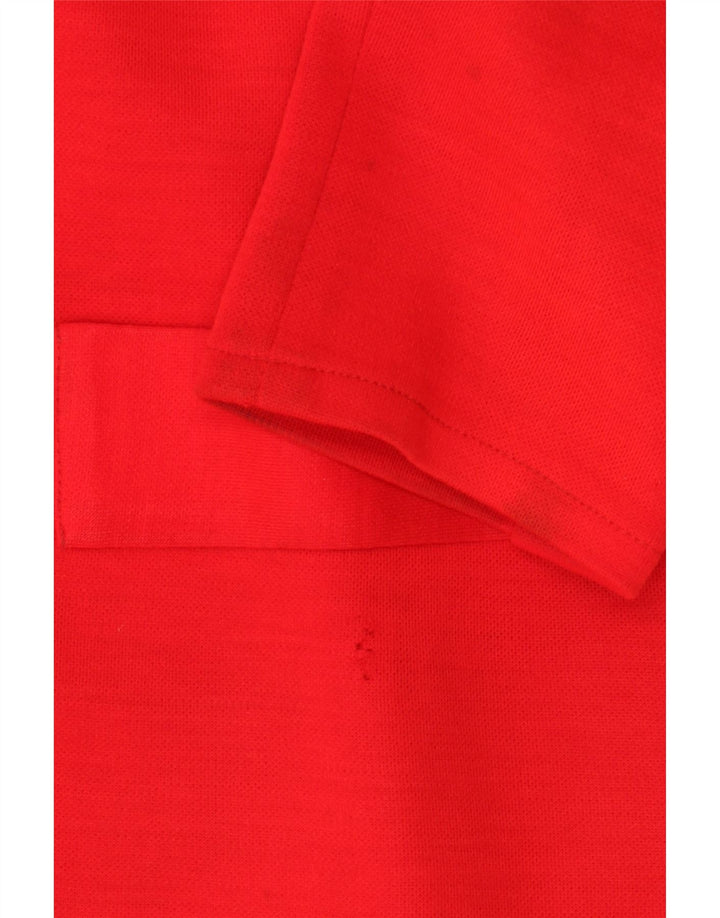 Vintage γυναικείο σακάκι με 5 κουμπιά UK 12 Medium Red